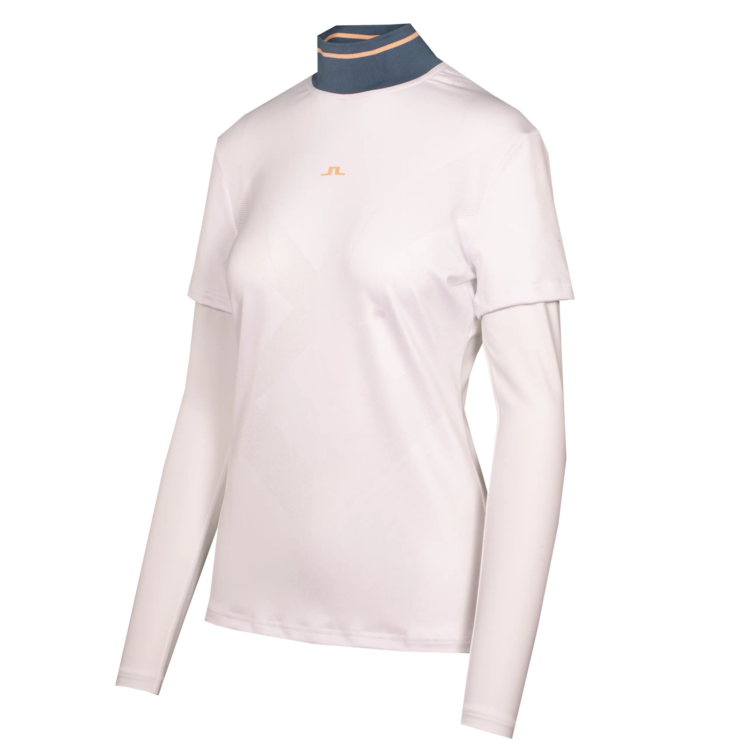 J Lindeberg Rio Ladies Long Sleeve Golf Polo Shirt