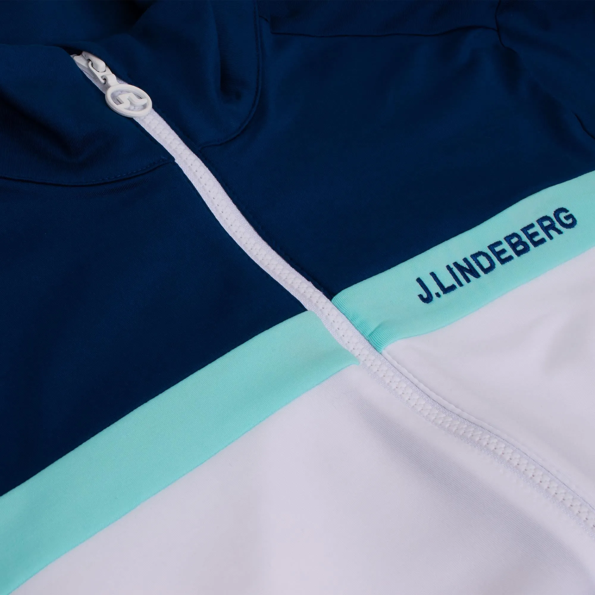 J Lindeberg Seasonal Janice Ladies Golf Mid Layer White