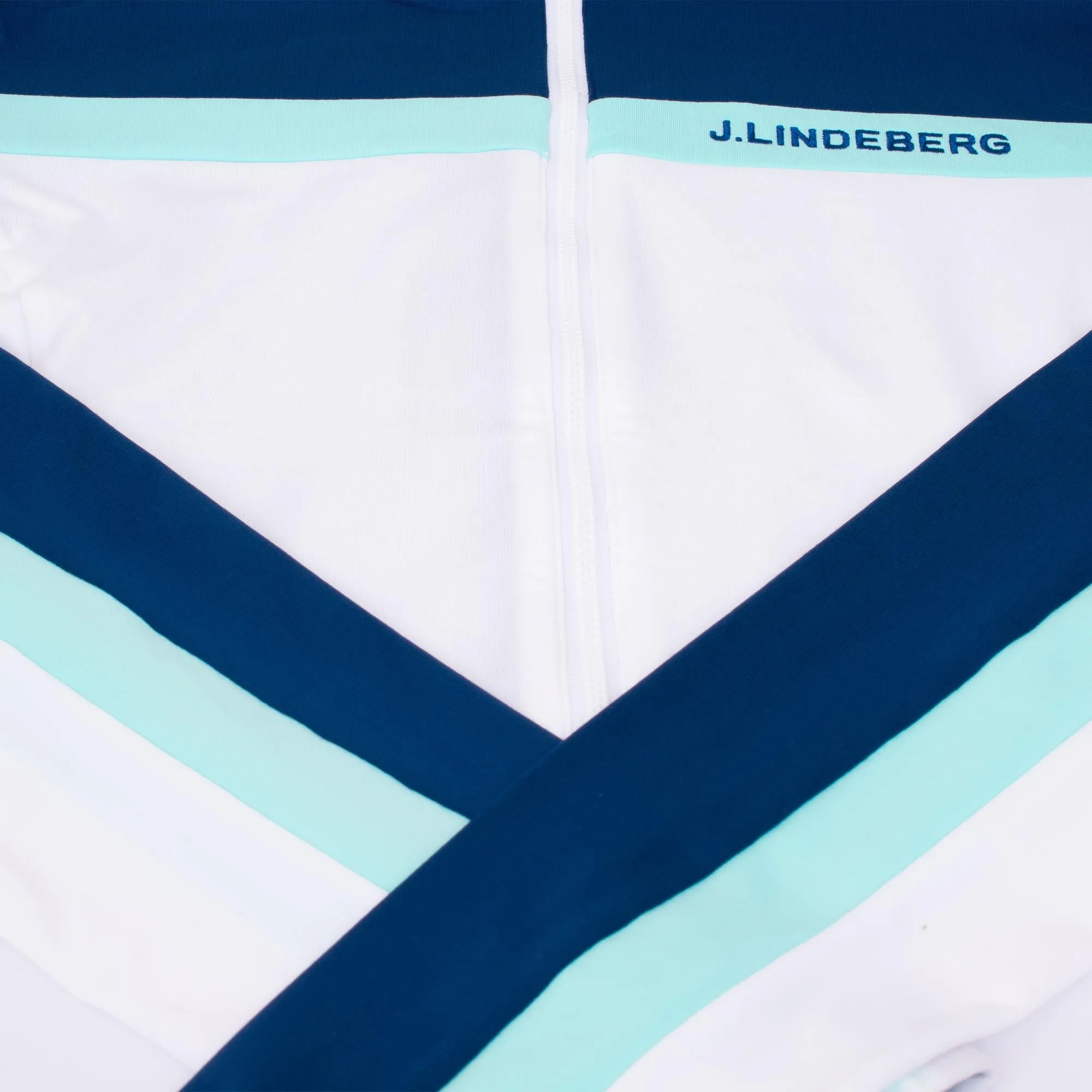 J Lindeberg Seasonal Janice Ladies Golf Mid Layer White