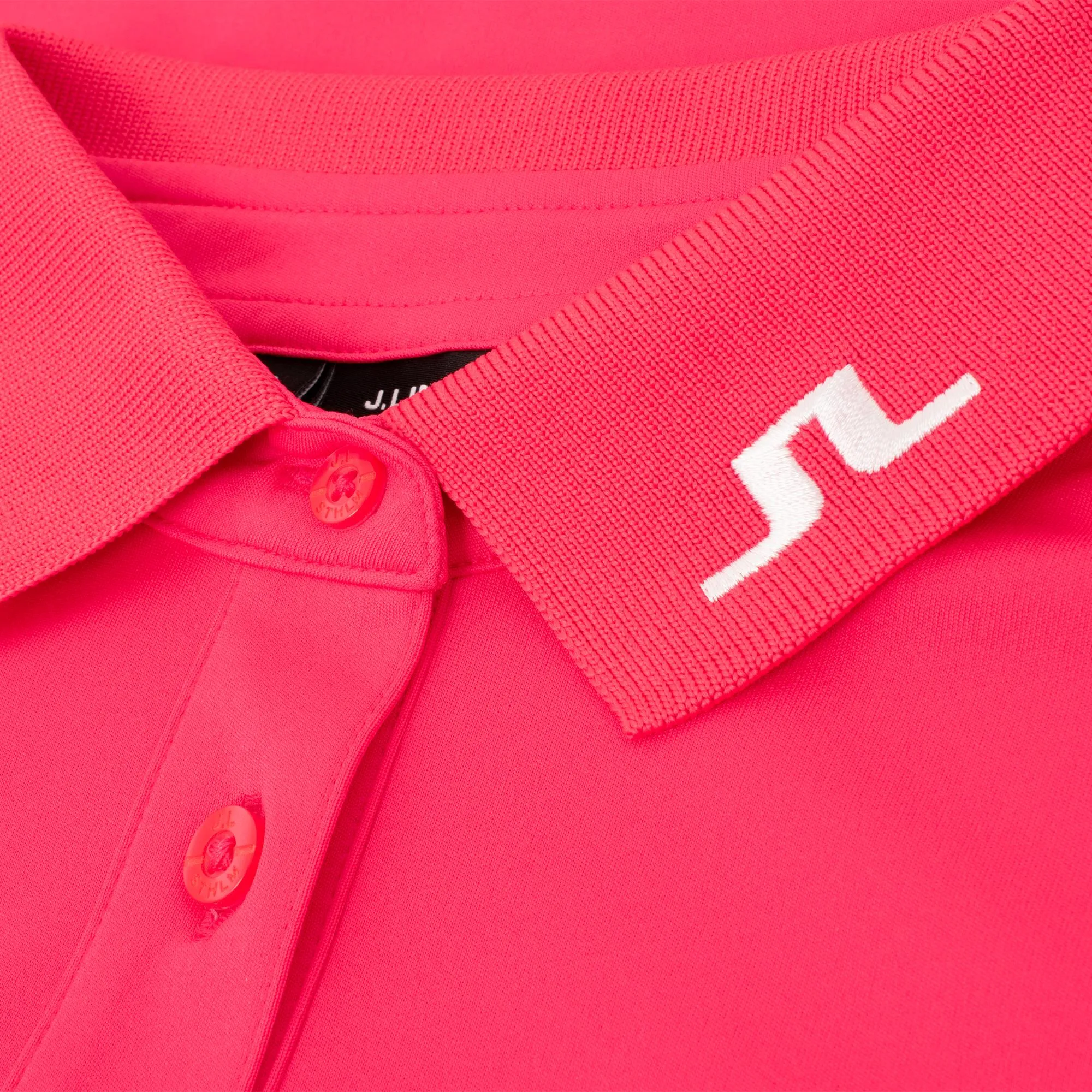 J Lindeberg Tour Tech Ladies Golf Polo Azalea