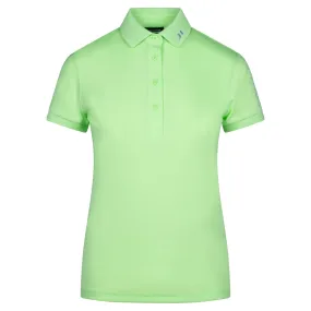 J Lindeberg Tour Tech Ladies Golf Polo Patina Green