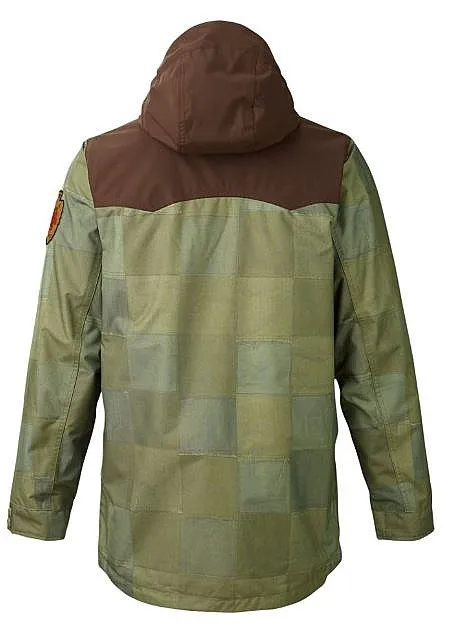 jacket Burton Folsom - Light Green - men´s