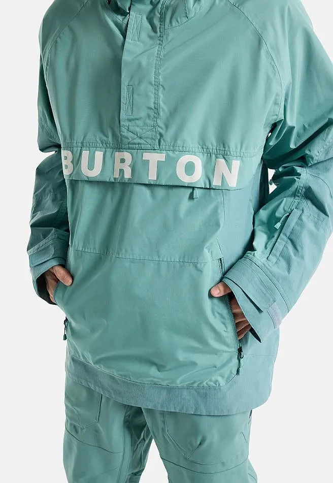 jacket Burton Frostner Anorak 2L - Rock Lichen - men´s