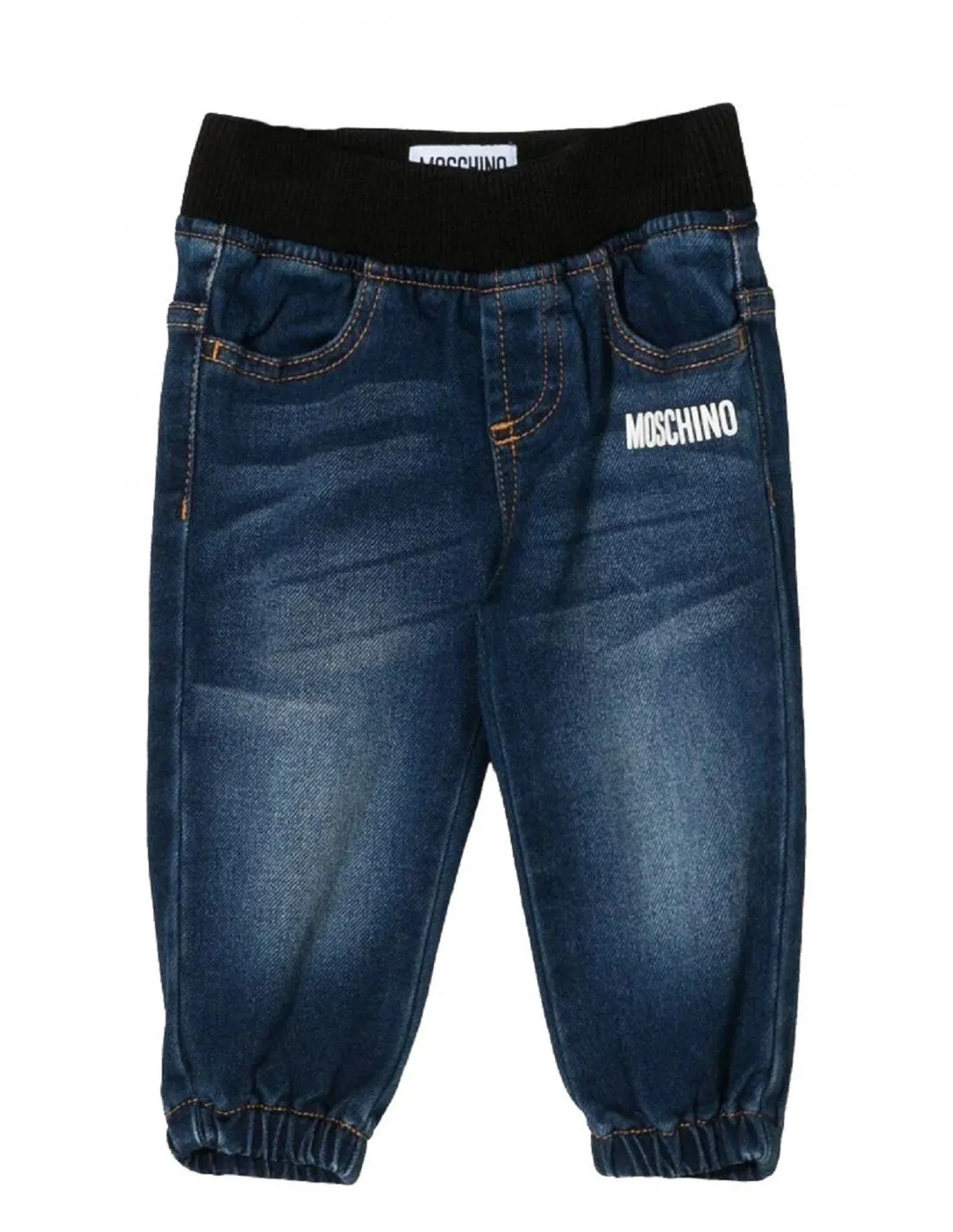 Jeans Moschino baby MUP043LDE1040111 blu medio AI22