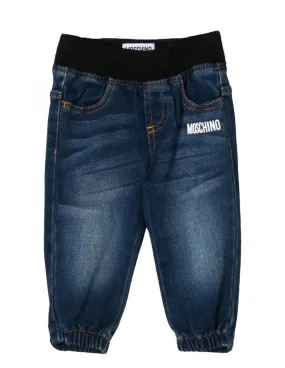 Jeans Moschino baby MUP043LDE1040111 blu medio AI22