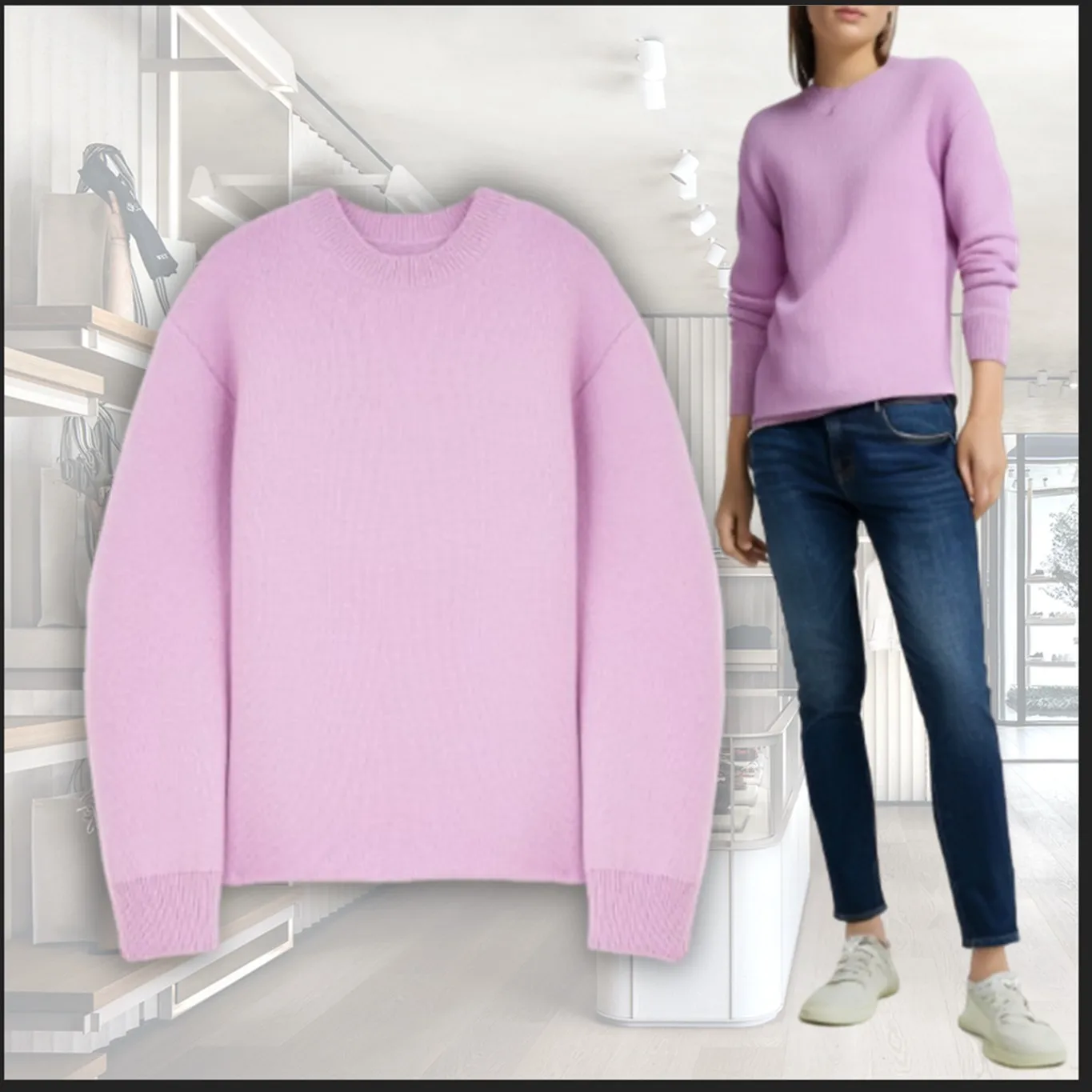 Jil Sander  |Casual Style Long Sleeves Plain Office Style Elegant Style