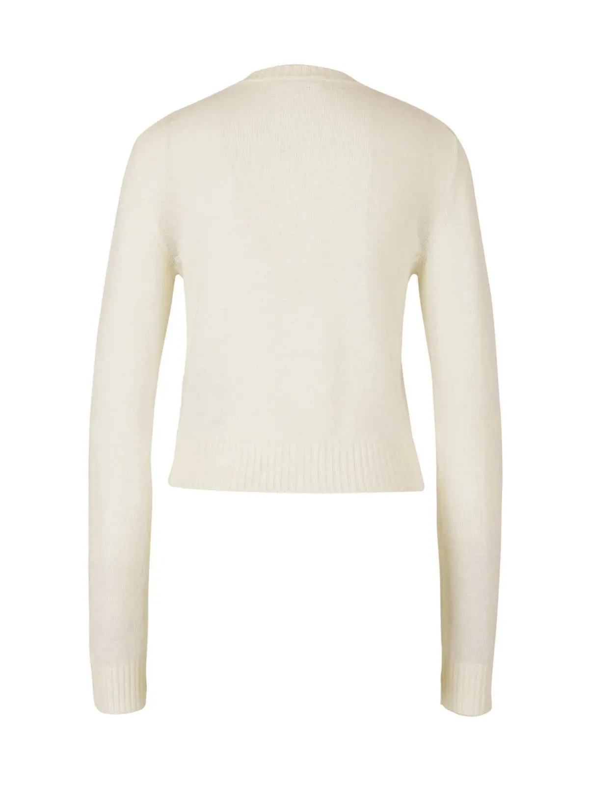 Jil Sander  |Crew Neck Wool Long Sleeves Plain V-neck & Crew neck