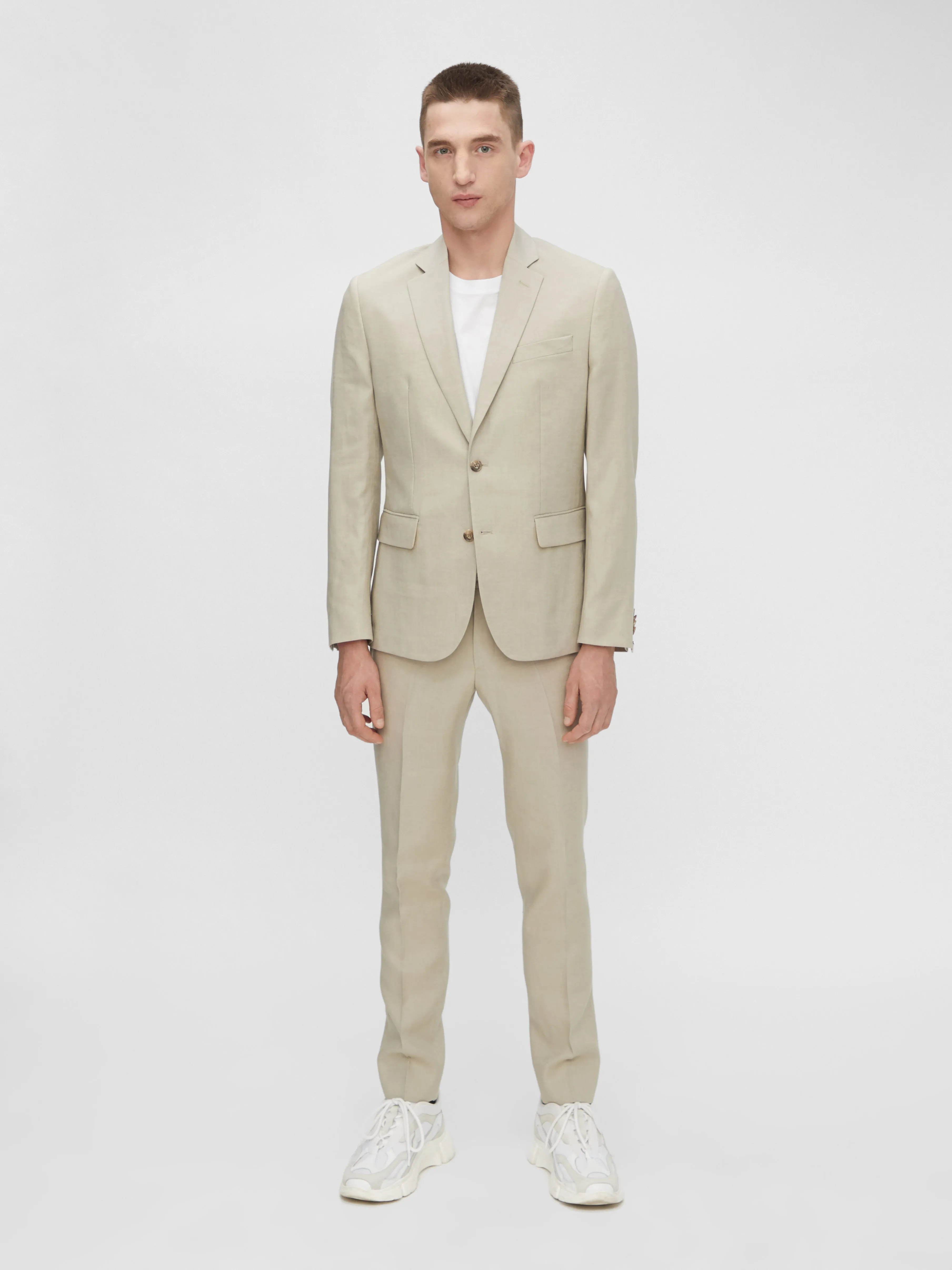 J.Lindeberg Mens Hopper Soft Tech Linen Blazer - SHEPPARD