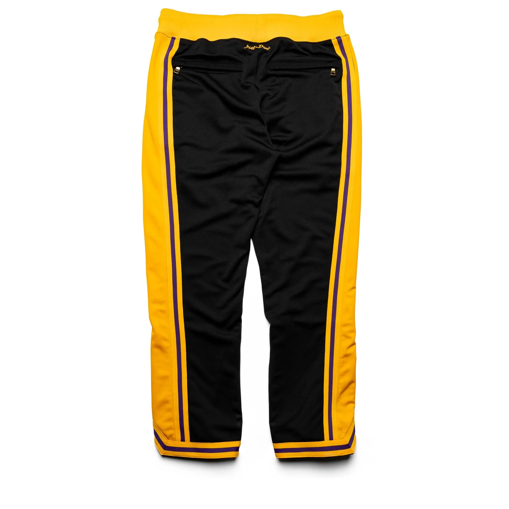 Just Don Los Angeles Lakers Pant - Black/Yellow