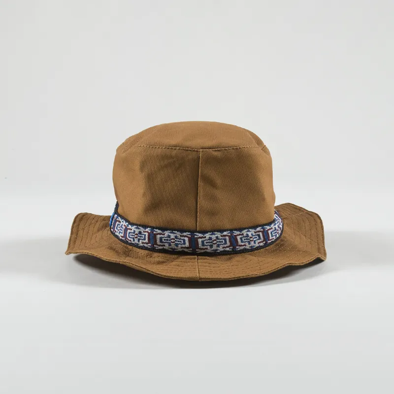 Kavu Organic Strap Bucket Hat Caramel