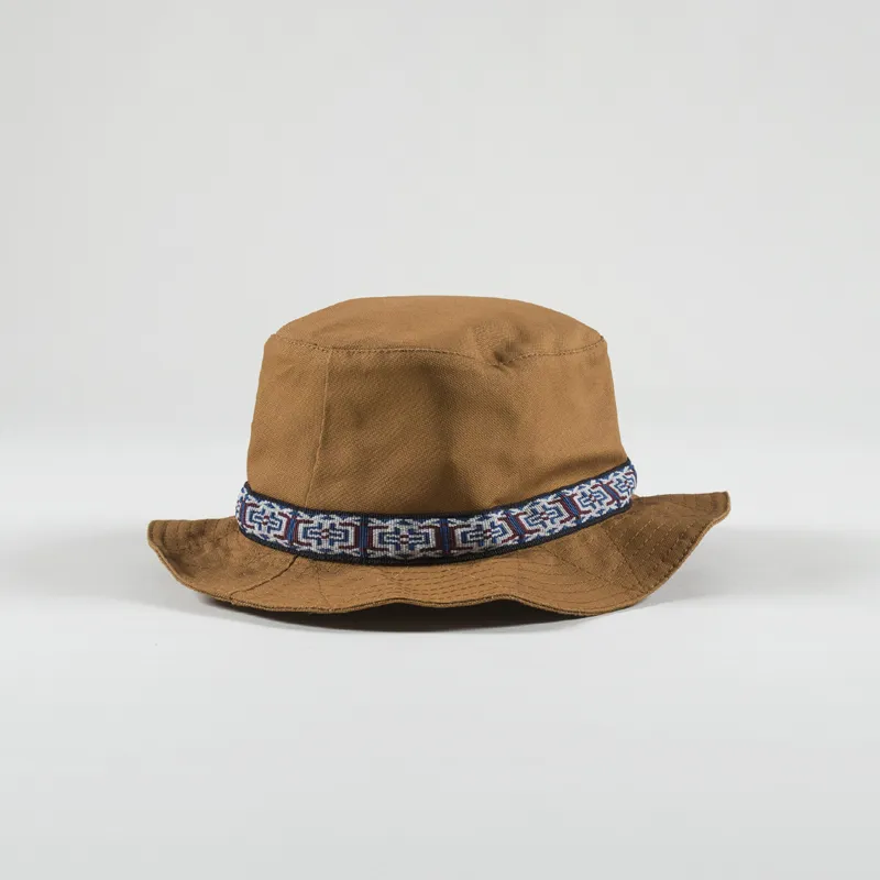 Kavu Organic Strap Bucket Hat Caramel