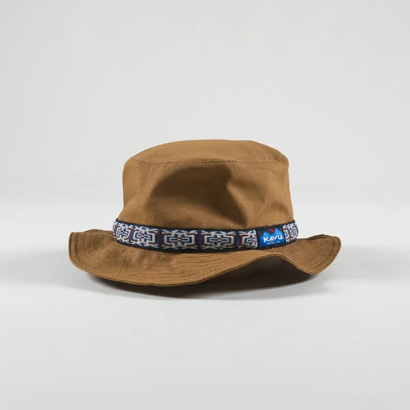 Kavu Organic Strap Bucket Hat Caramel