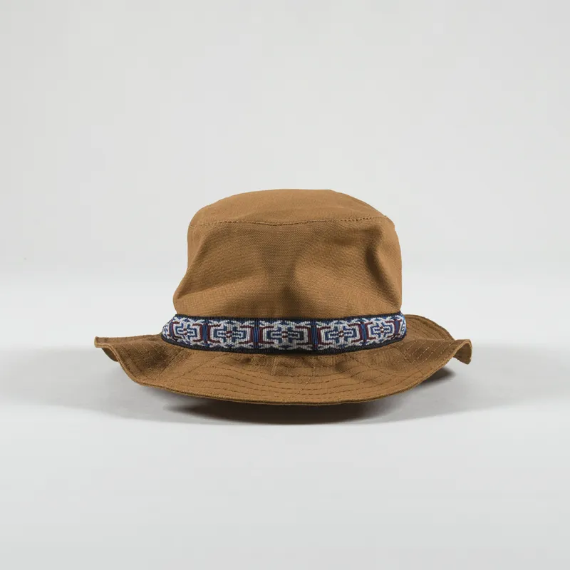 Kavu Organic Strap Bucket Hat Caramel