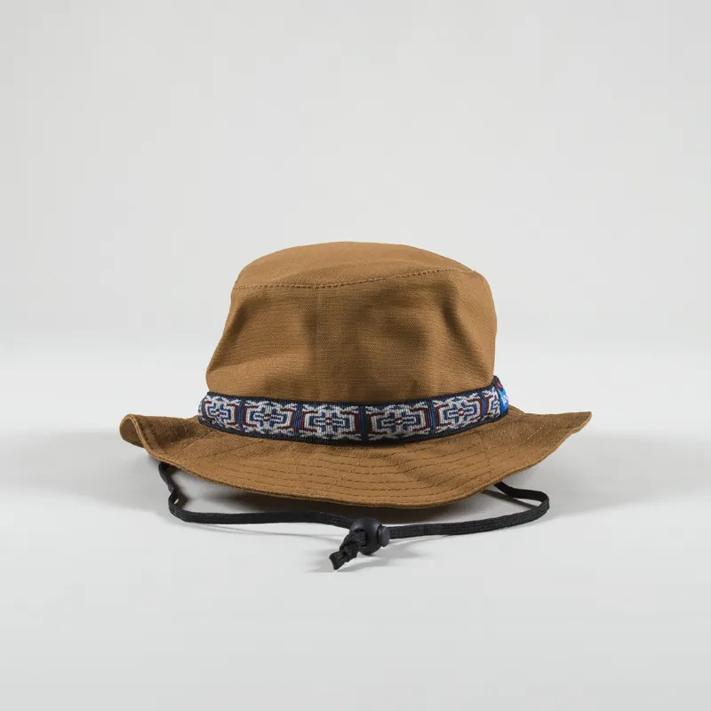 Kavu Organic Strap Bucket Hat Caramel