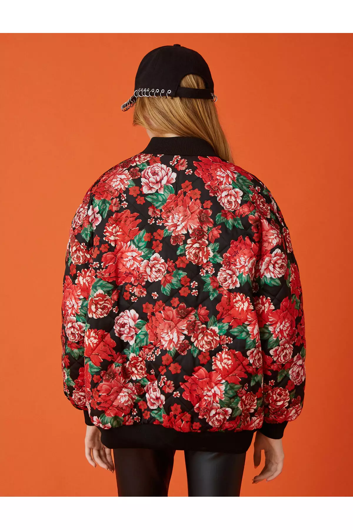 KOTON Floral Bomber Jacket