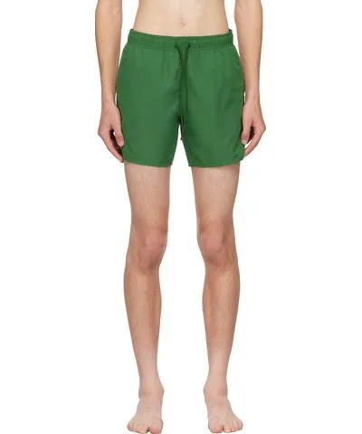 Lacoste Green Quick-Dry Swim Shorts