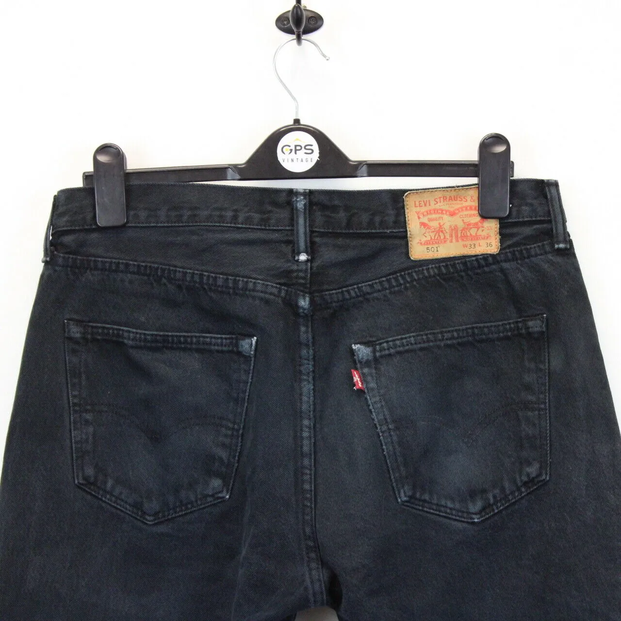 LEVIS 501 Jeans Black | W33 L28