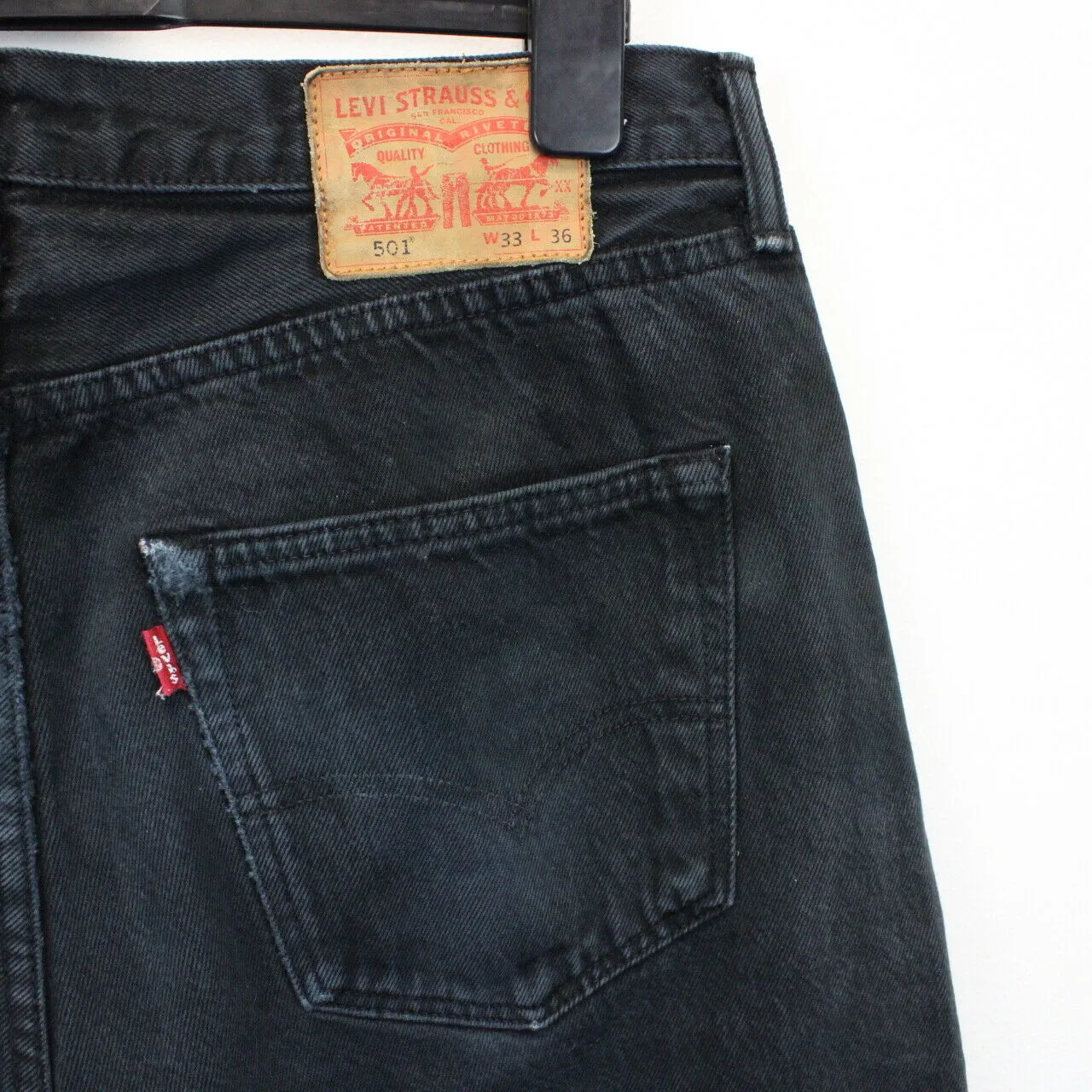 LEVIS 501 Jeans Black | W33 L28