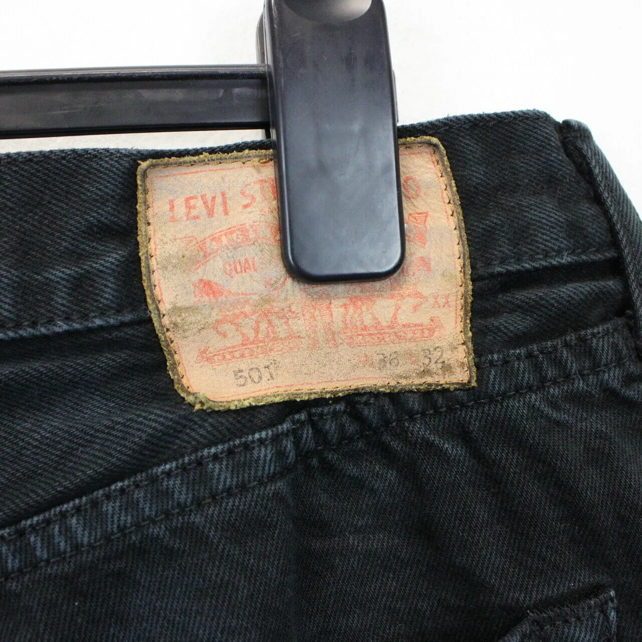 LEVIS 501 Jeans Black | W36 L28