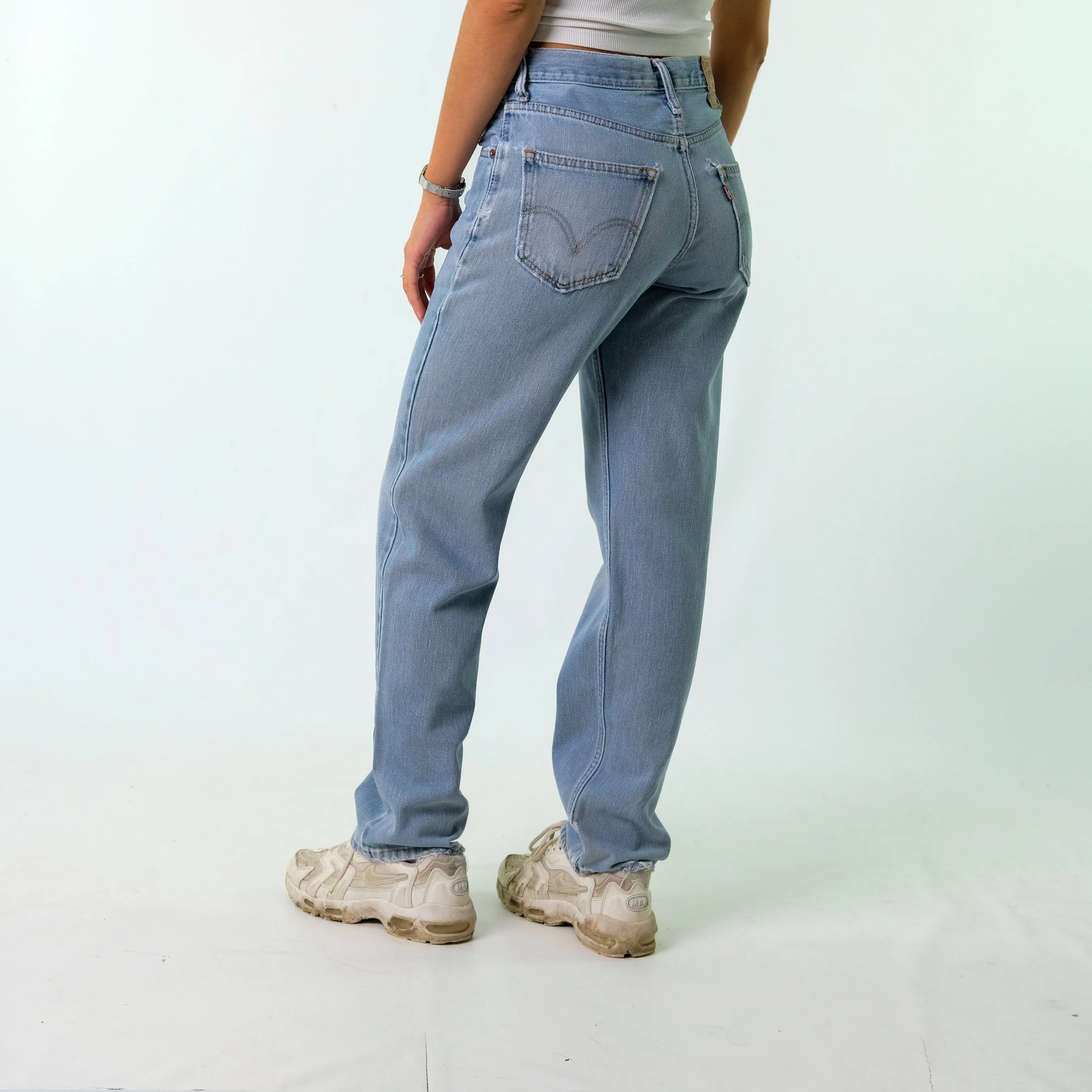 Light Blue y2ks Levi's Denim Jeans Baggy Pants (28x32)