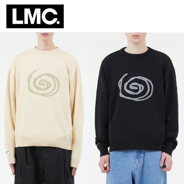 LMC  |Crew Neck Unisex Street Style U-Neck Long Sleeves Cotton