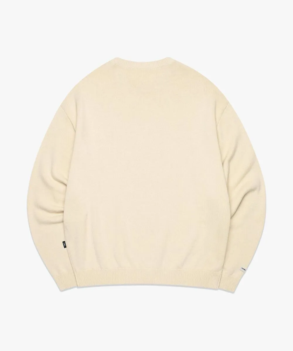 LMC  |Crew Neck Unisex Street Style U-Neck Long Sleeves Cotton