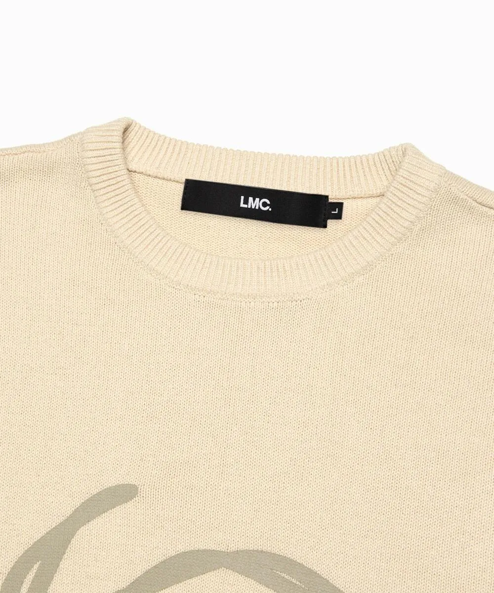 LMC  |Crew Neck Unisex Street Style U-Neck Long Sleeves Cotton