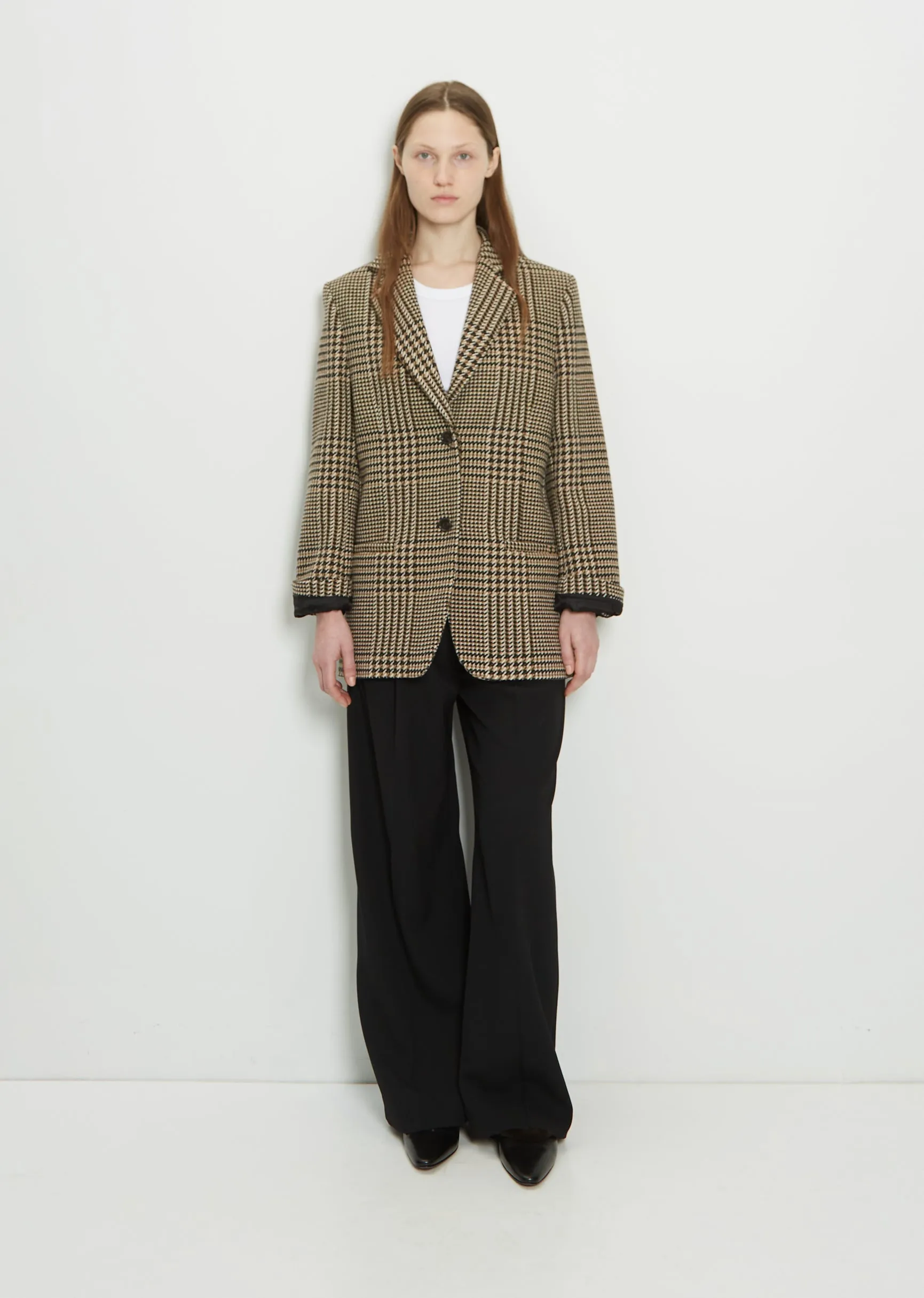 Longline Wool Blazer