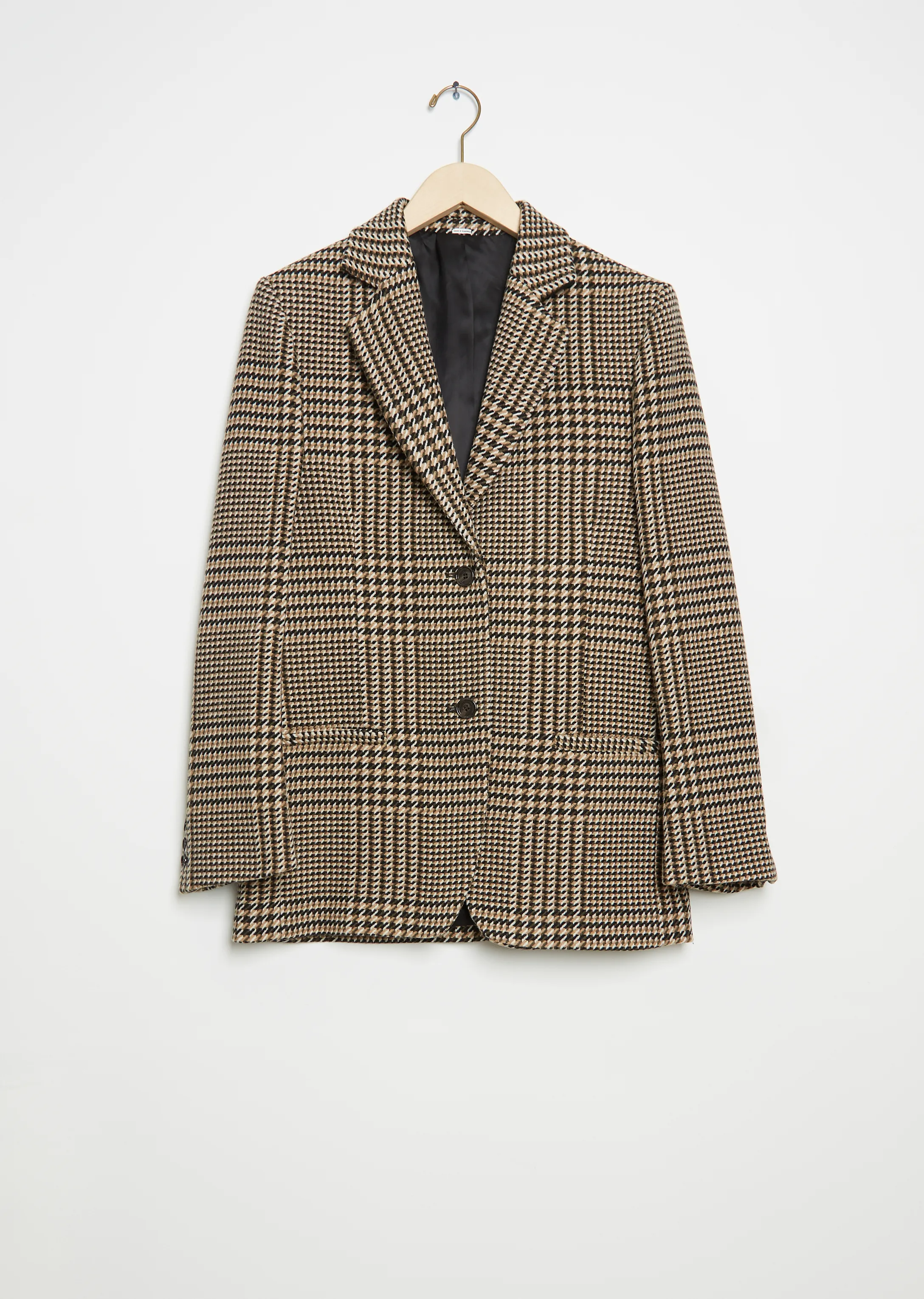 Longline Wool Blazer