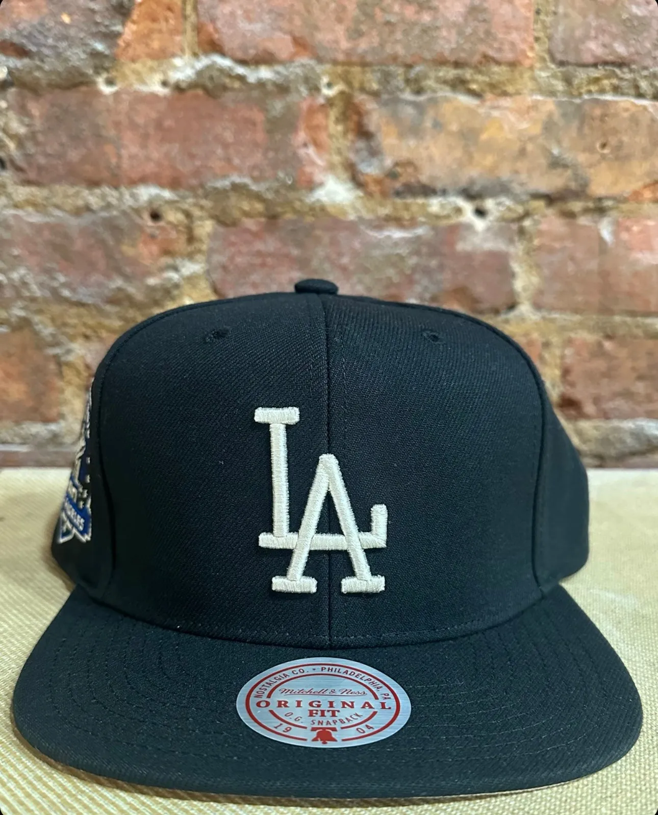 Los Angeles Dodgers Snapback Hat - Mitchell & Ness