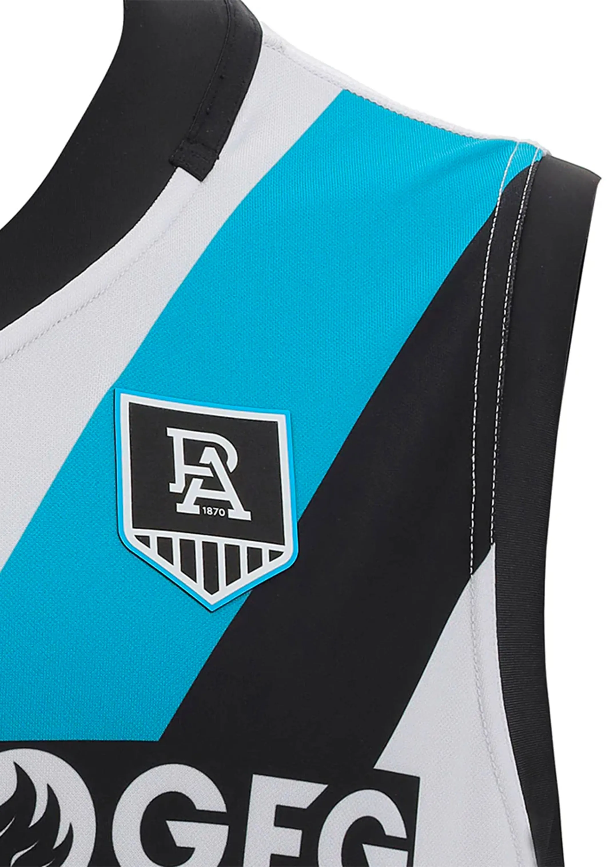 Macron Port Adelaide Mens 2021 Away Guernsey  58127957