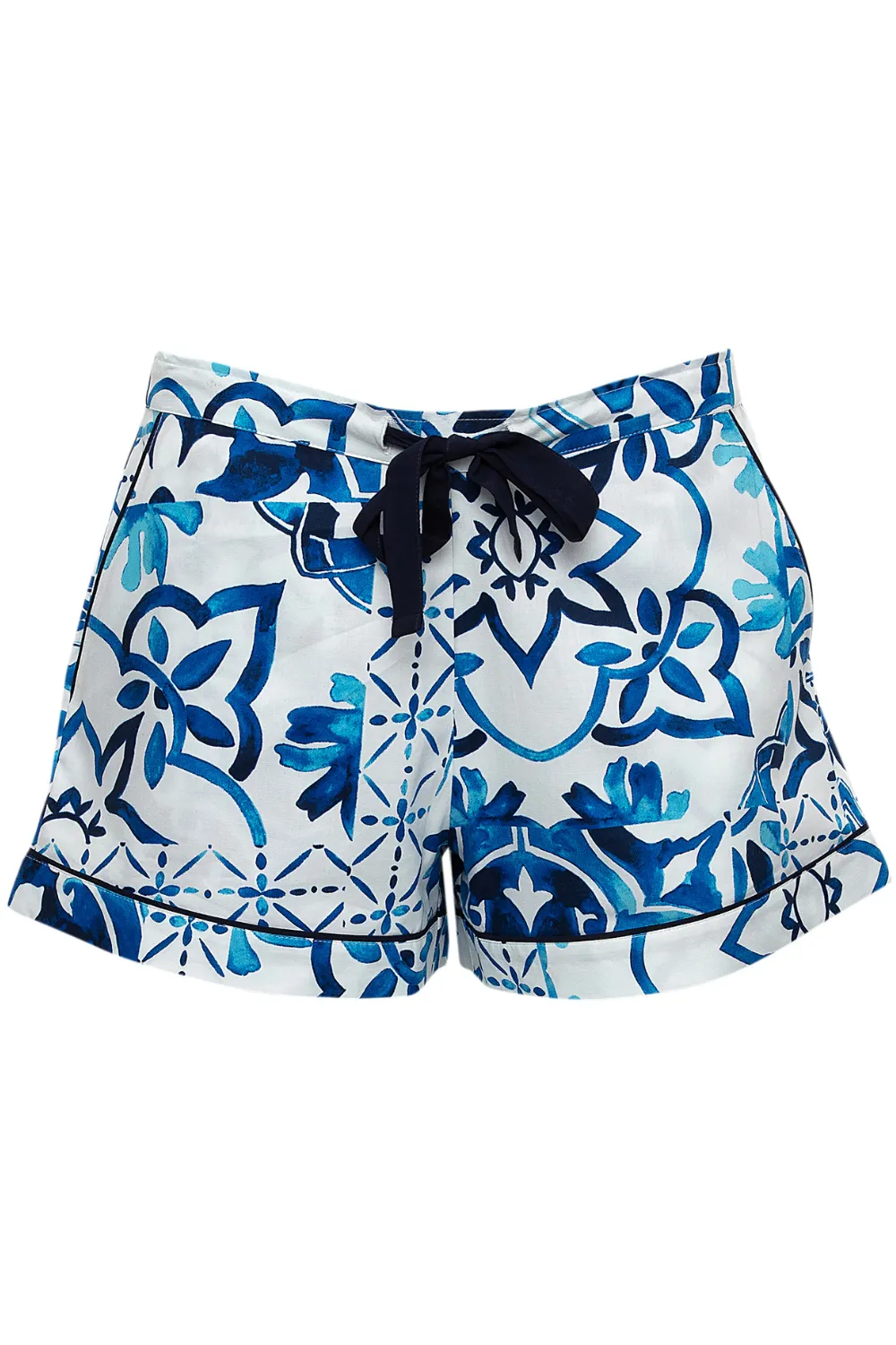 Marie Tile Print Shorts