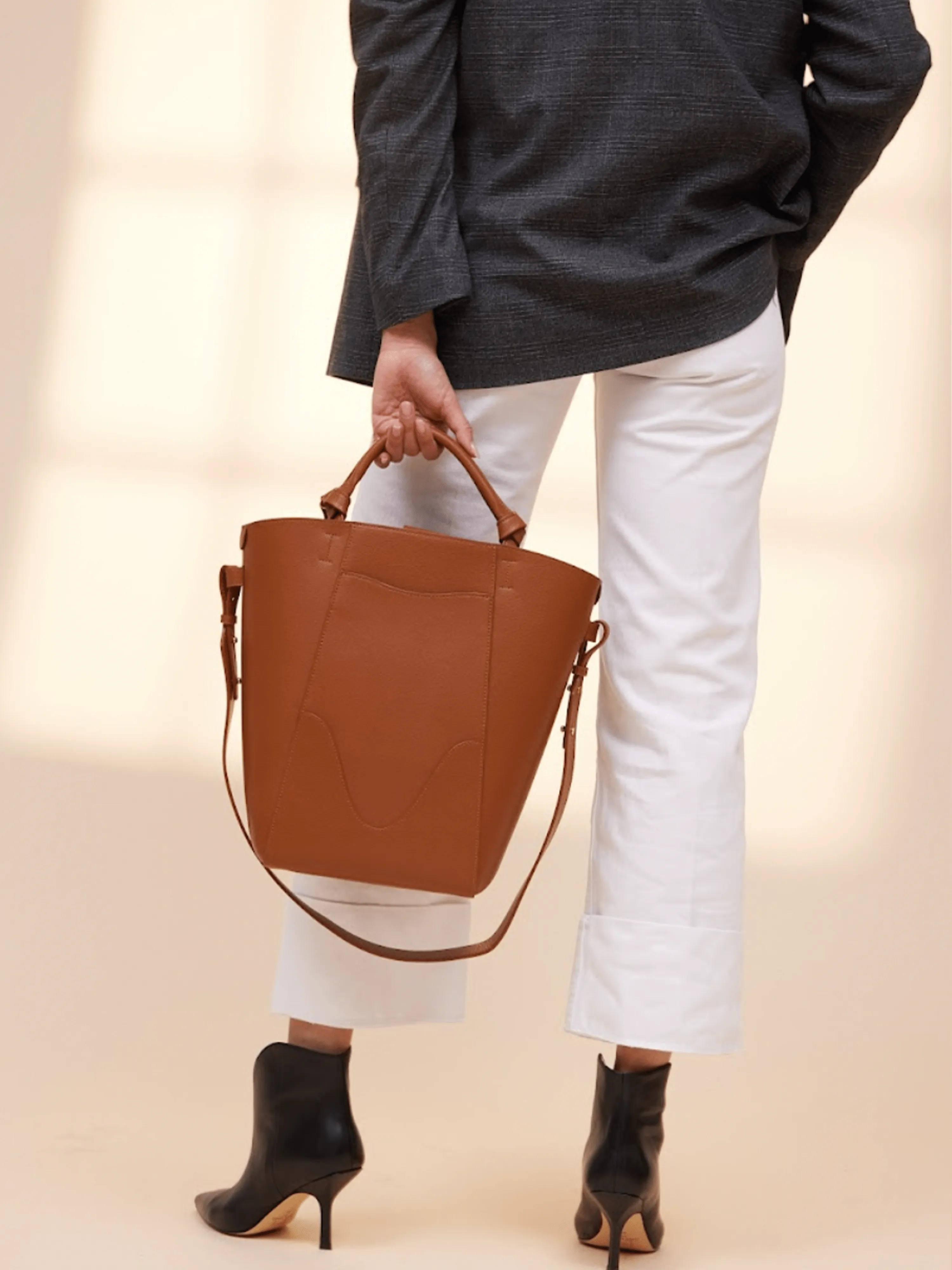 Marina Bucket Bag Chestnut