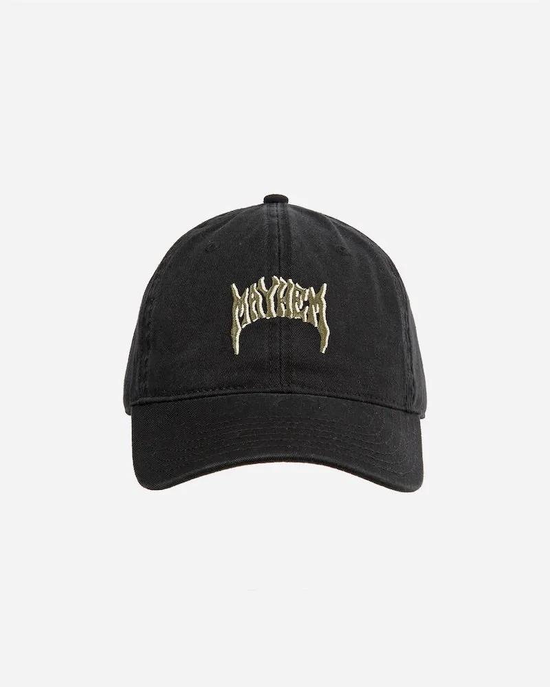 Mayhem Dad Hat Vintage Black