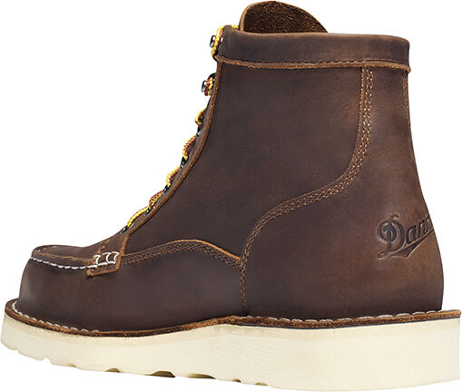 Men's Brown Bull Run Moc Toe Work Boot