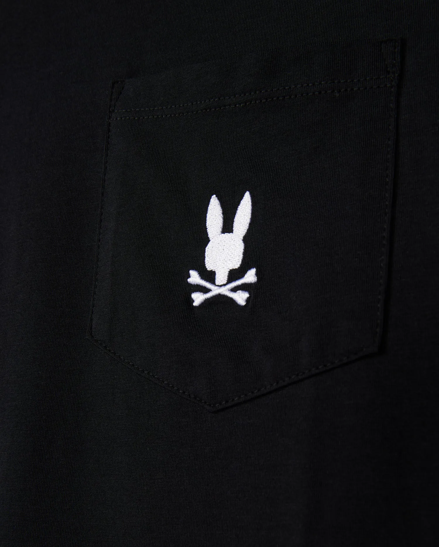 MENS JERSEY LOUNGE POCKET BUNNY TEE - B6U632D200