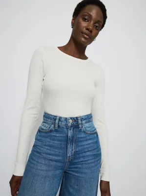 Mid Wash Wide Leg Jeans | Women | George at ASDA