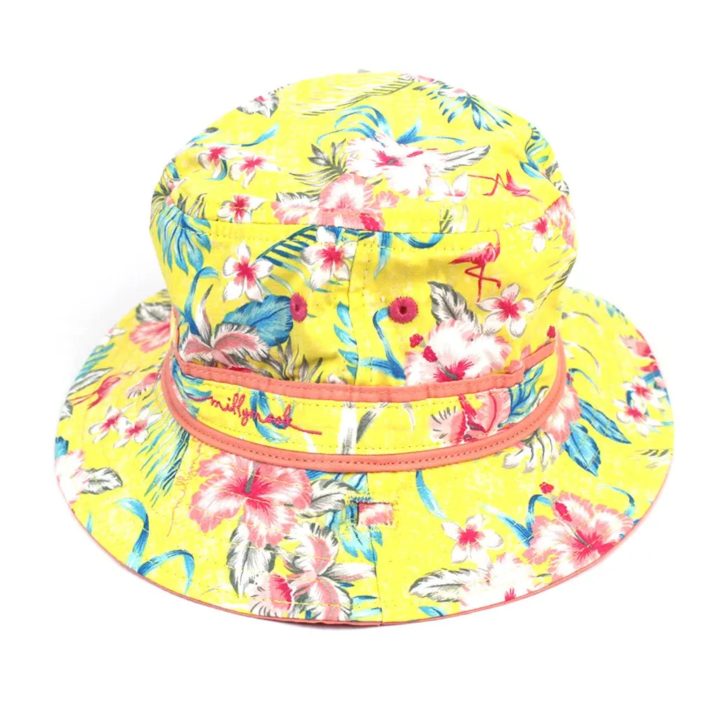 MILLYMOOK AMELIA BUCKET HAT YELLOW