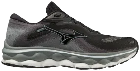 Mizuno Wave Sky 7 (2E Width) - Black Storm (Mens)