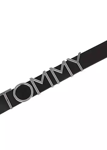 Monogram Leather Belt by Tommy Jeans | Look Again