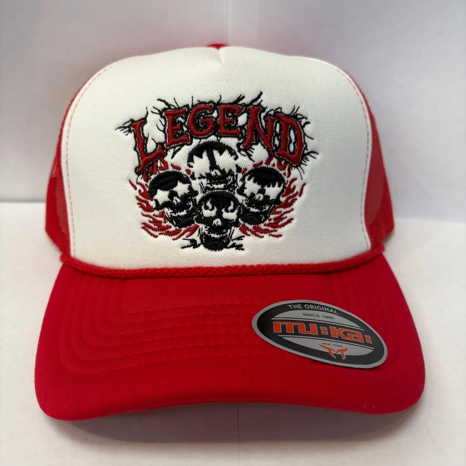 Muka Legend Red Trucker Hat