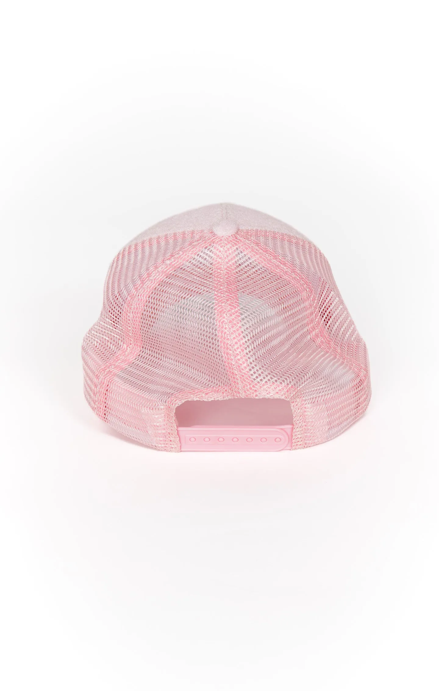 MUMU Terry Trucker Hat ~ Bubblegum Pink