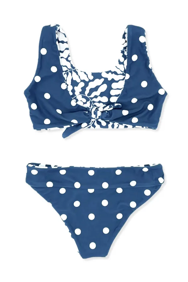 Navy Kelp Island Hopper bikini