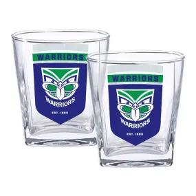 New Zealand Warriors 2-Pack Spirit Glasses