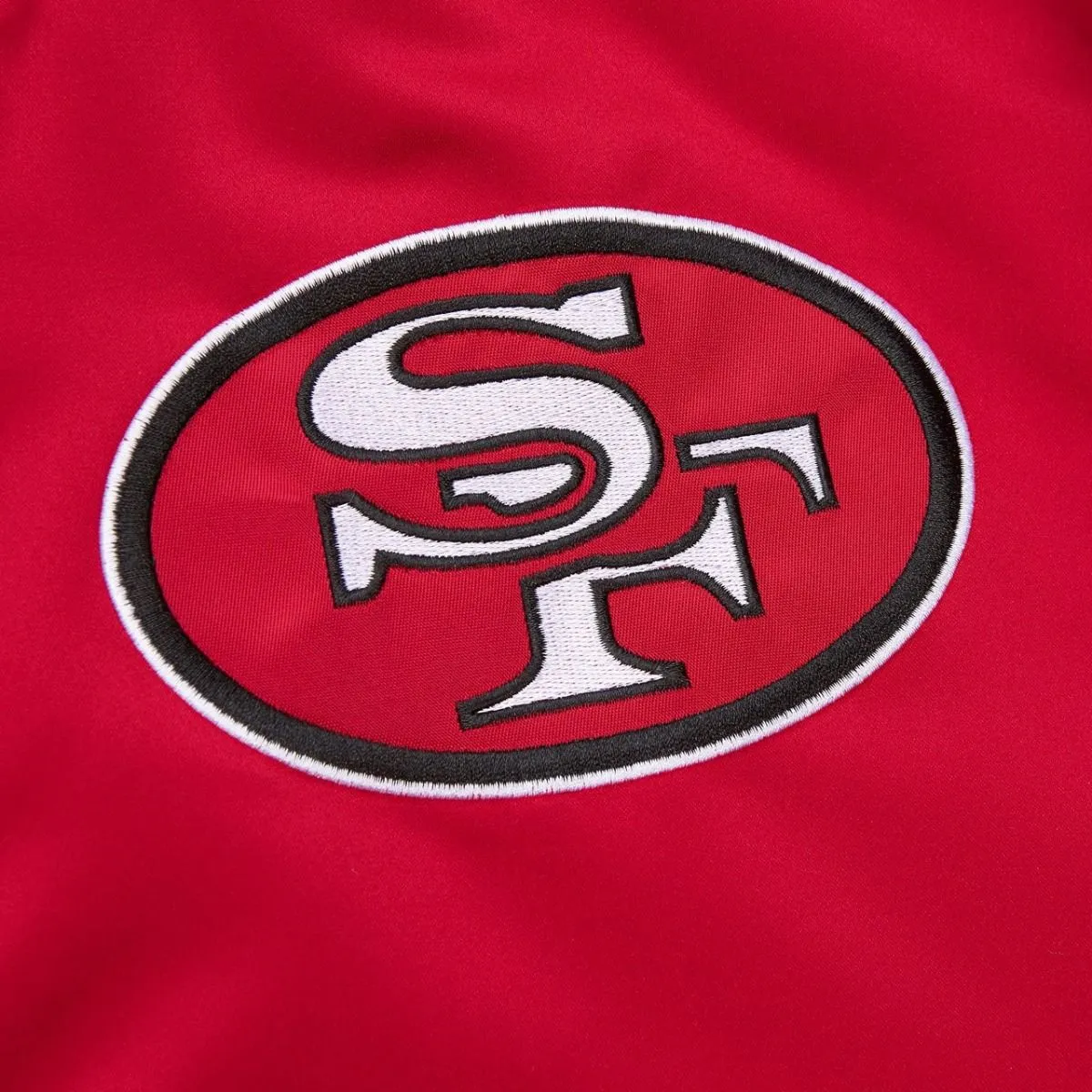 NFL Primetime Heavyweight Satin Jacket San Francisco 49ers