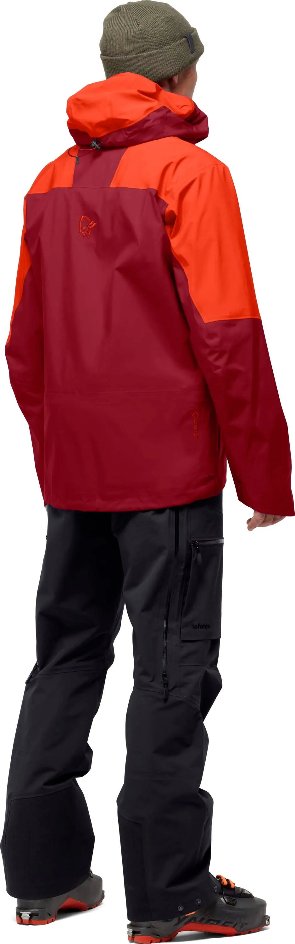 Norrøna Men's Lofoten GORE-TEX Jacket Arednalin/Rhubarb | Buy Norrøna Men's Lofoten GORE-TEX Jacket Arednalin/Rhubarb 