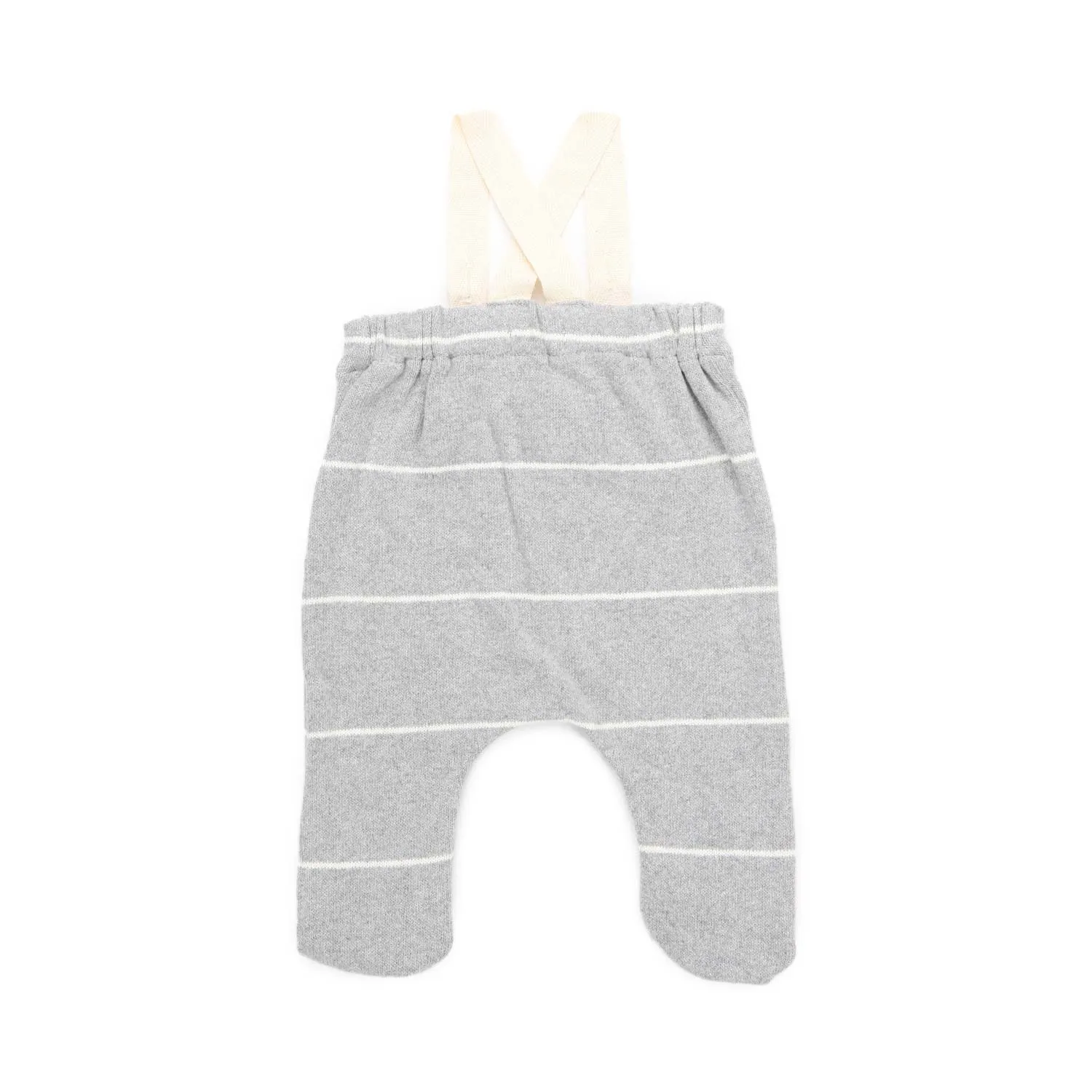 One More In The Family Baby Unisex Light Gray Edmond Pants