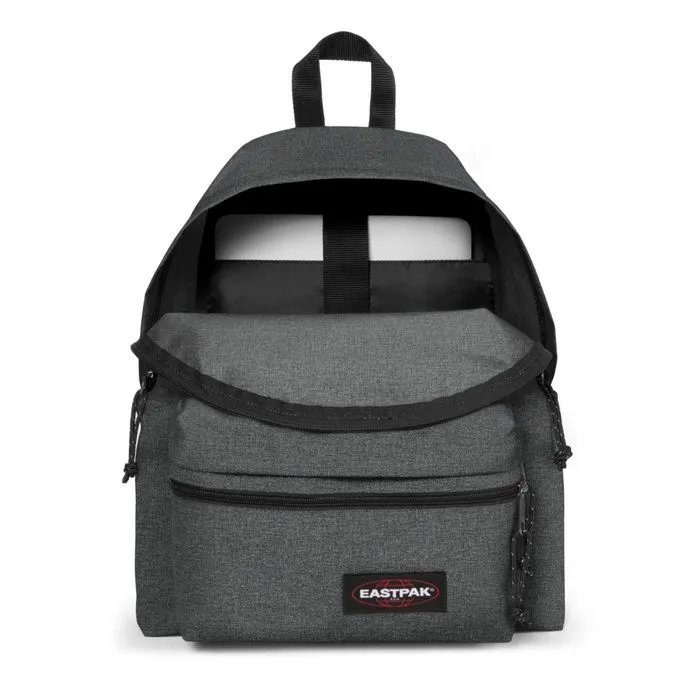 PADDED ZIPPL'R BACKPACK Black denim