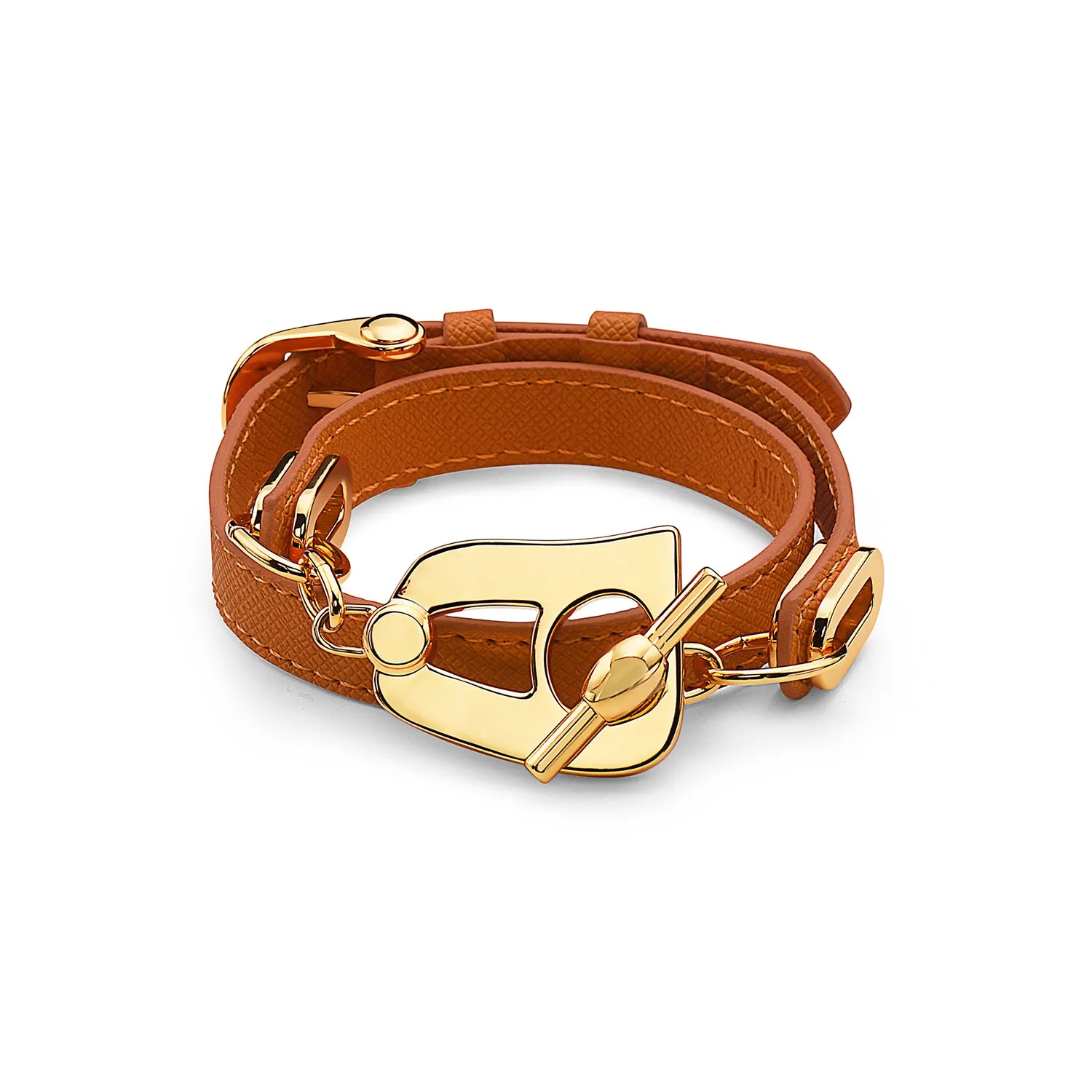 Paris Bracelet - Gold/Orange