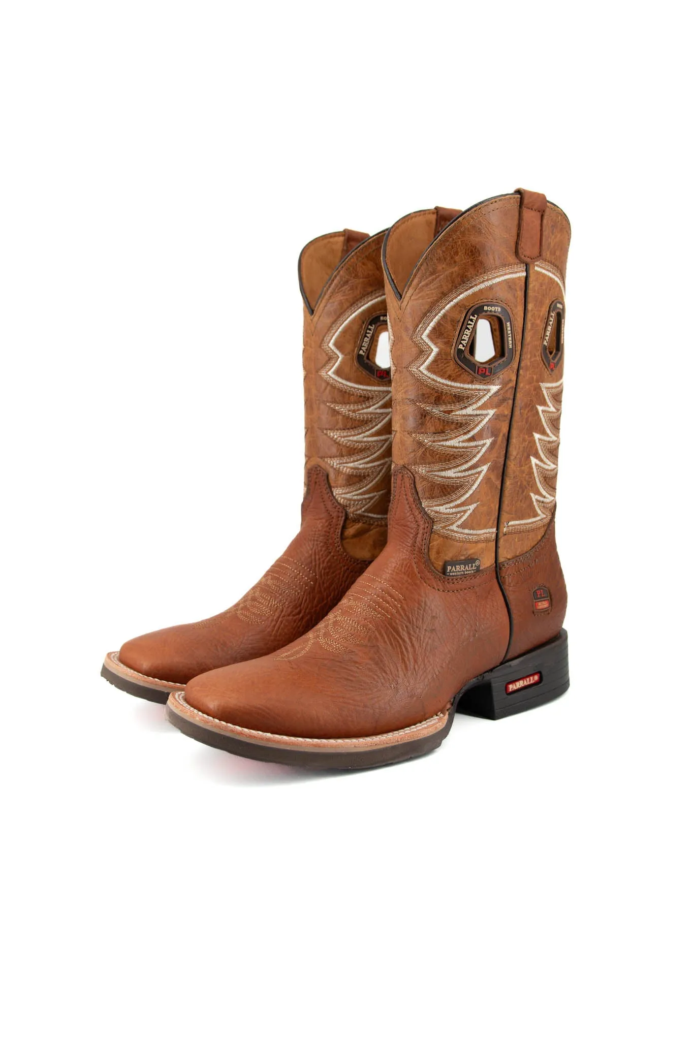 Parrall 630 Shoulder Original Miel Square Toe Cowboy Boot FINAL SALE